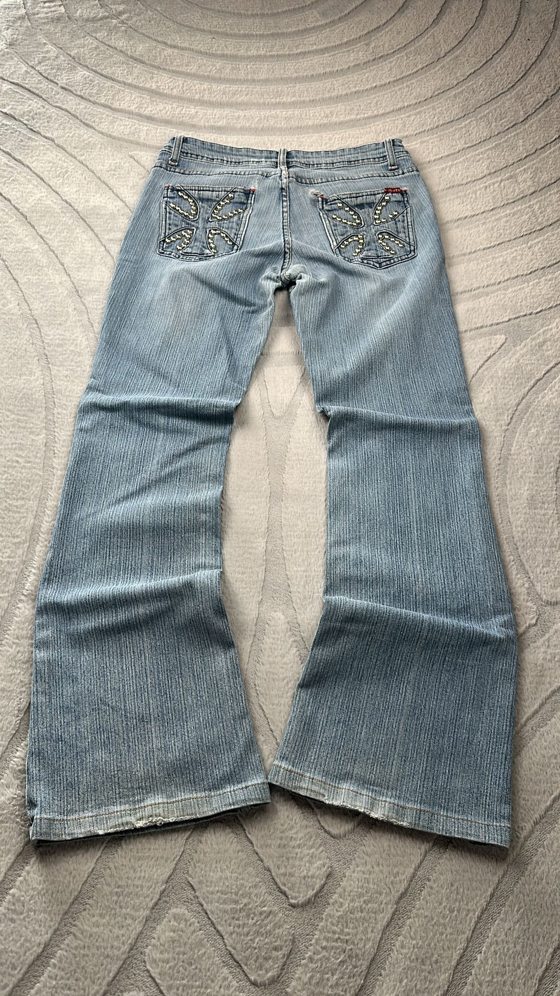 SPECIAL PIECE Y2K Jeans Bootcut/Flared/Miss me Style /90's S/M