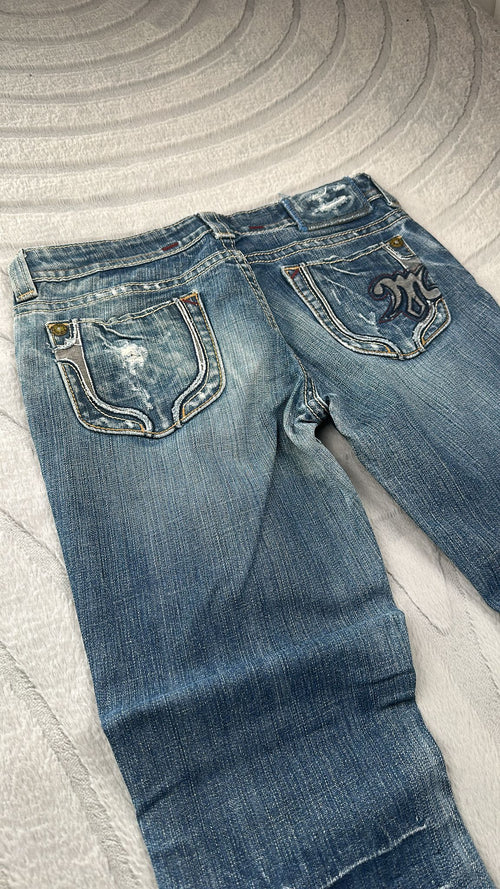 SPECIAL PIECE Y2K Jeans Bootcut/Flared/Miss me Style /90's